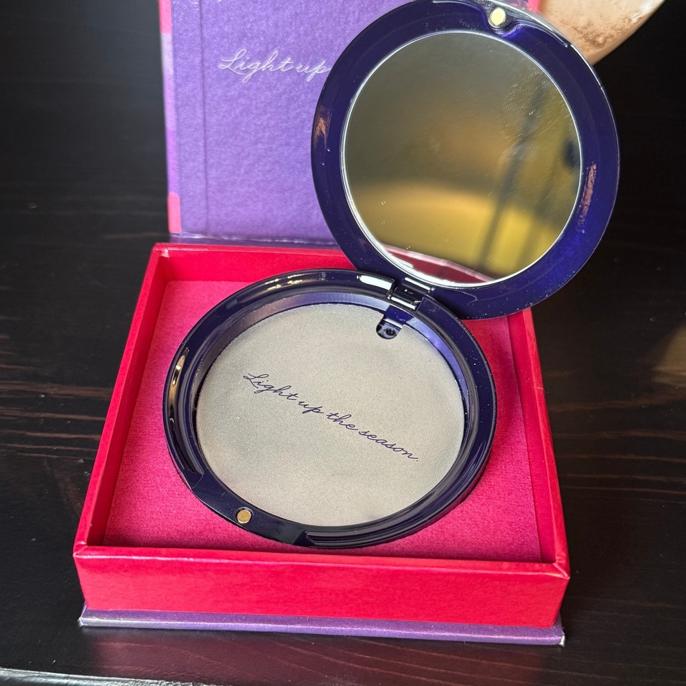 jane iredale ELECTRIC Pressed Powder‎ Refillable Compact Orchid Tint Holiday
